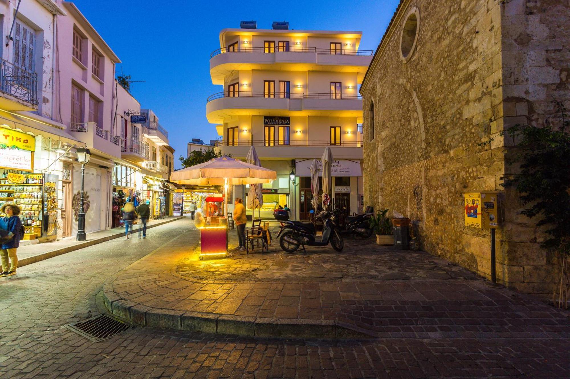Polyxenia Suites Rethymno  ภายนอก รูปภาพ